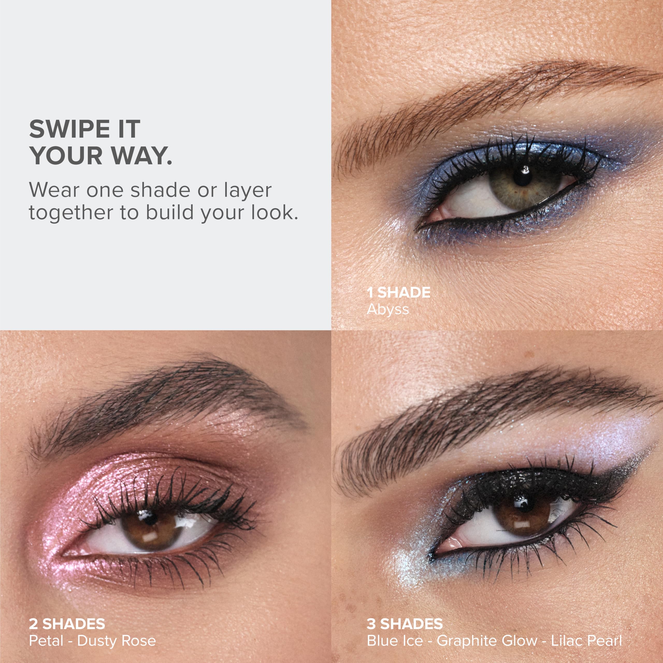 Compact packaging for travel: Anastasia GLIDR Shadow Stick Brandy Flame