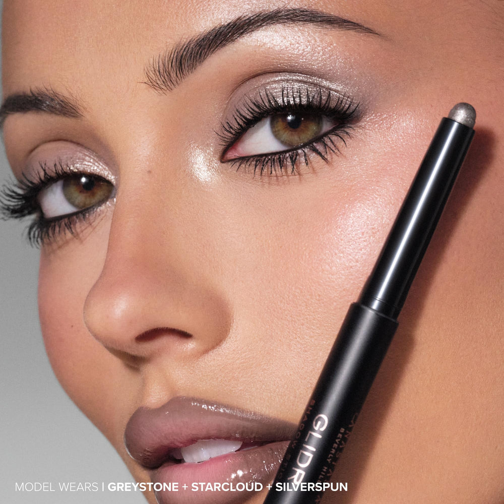 GLIDR Shadow Stick Brandy Flame stands up to water-resistant wear all day