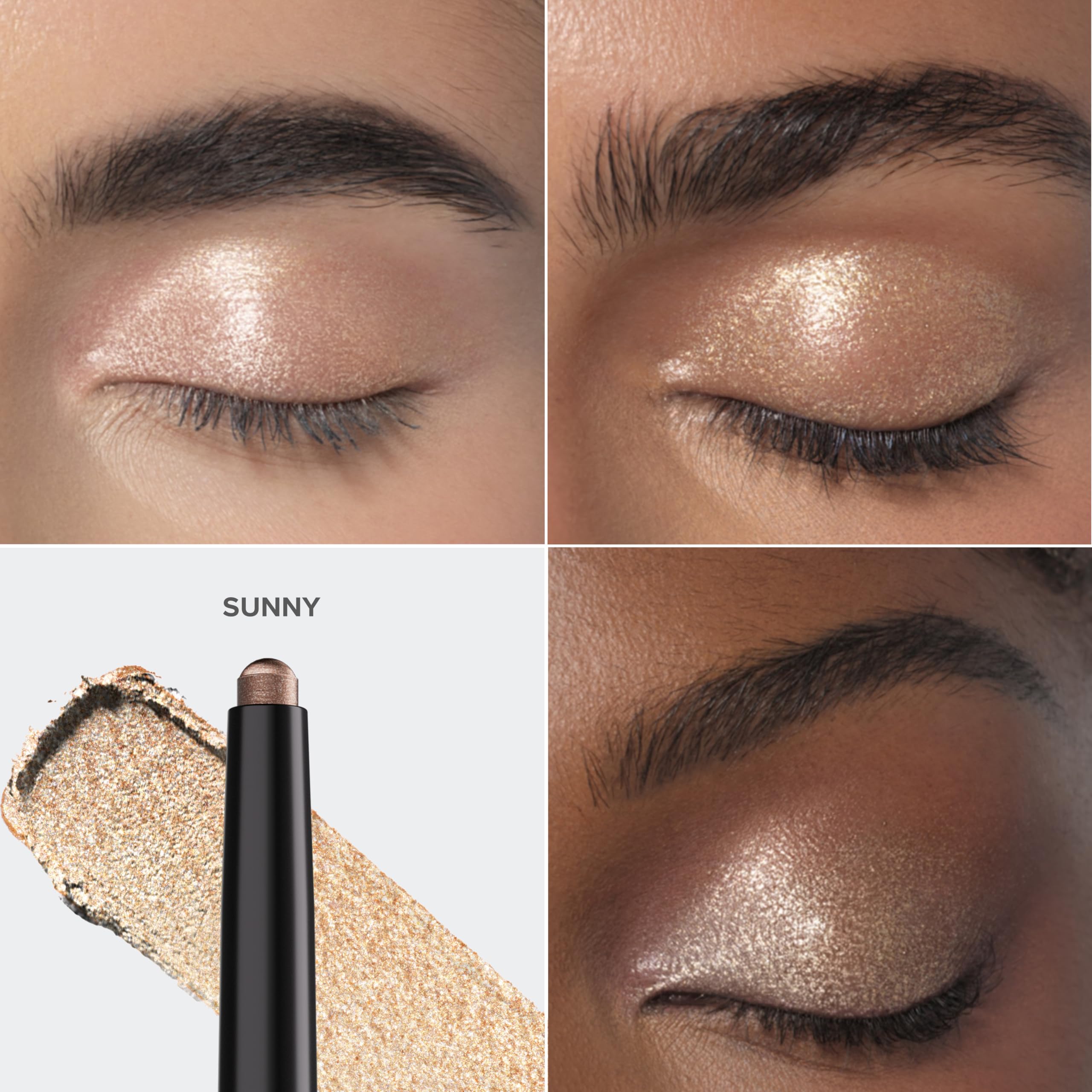 Anastasia Beverly Hills GLIDR Shadow Stick Sunny on lid shows instant one-swipe color.