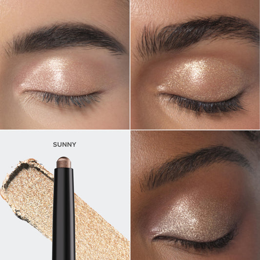 Anastasia Beverly Hills GLIDR Shadow Stick Sunny on lid shows instant one-swipe color.
