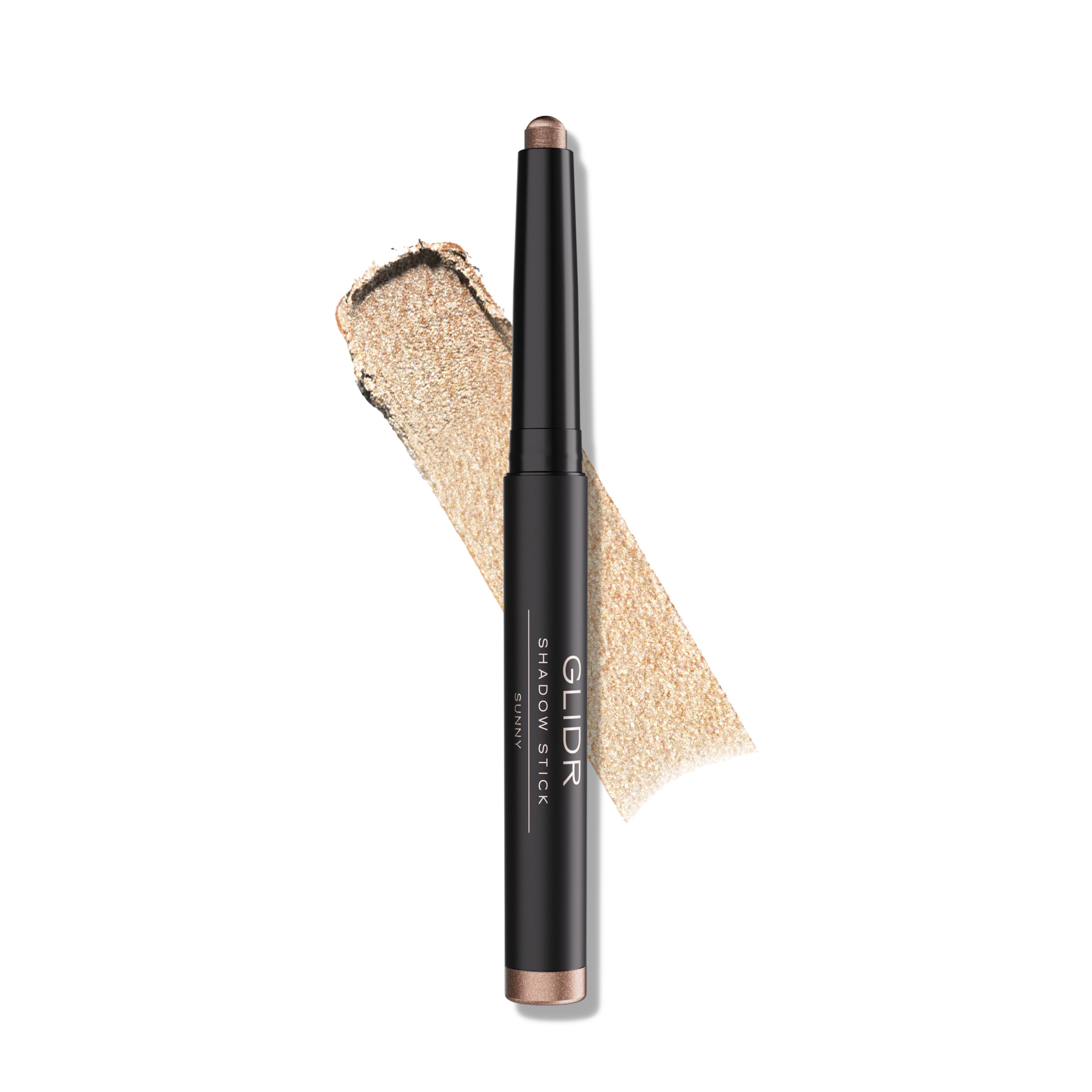 Anastasia Beverly Hills GLIDR Shadow Stick Sunny swatch with bold color and long wear.