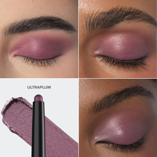 Anastasia Beverly Hills GLIDR Shadow Stick Ultraplum on lid demonstrates smooth glide for effortless definition