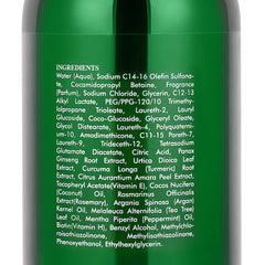 Sulfate-free and color-safe label on AnatoliaDaphne bottle