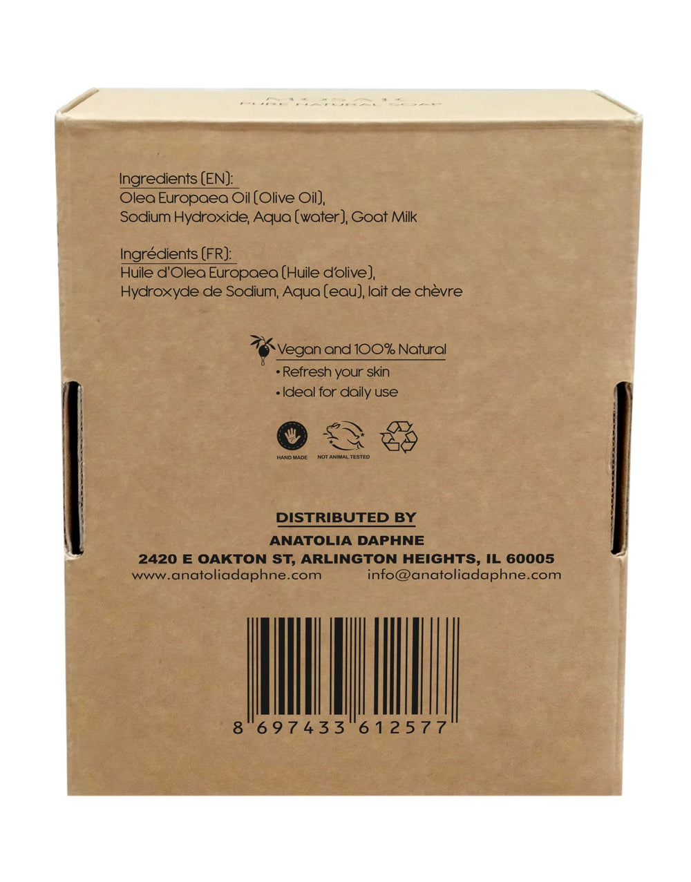 AnatoliaDaphne long-lasting pack, ideal for families.