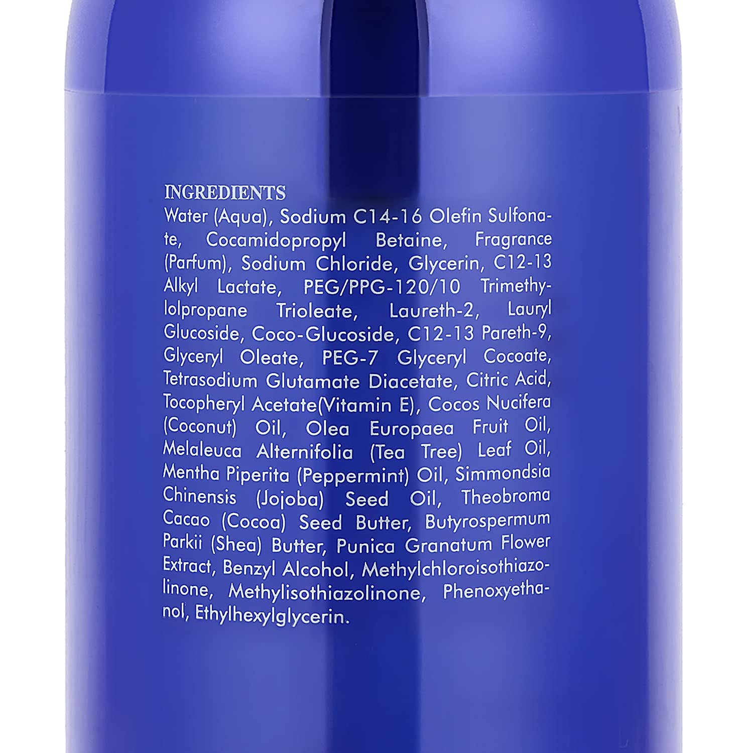 AnatoliaDaphne Tea Tree Body Wash 600 ml bottle displayed on counter.