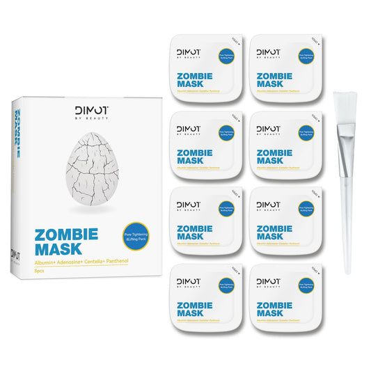 ANCAI Zombie Mask packaging shows eight boxes for precise use.