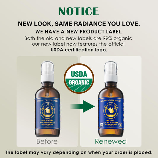 Ancient Greek Remedy Body Oil for facial application nourishes skin and creates a smooth base.