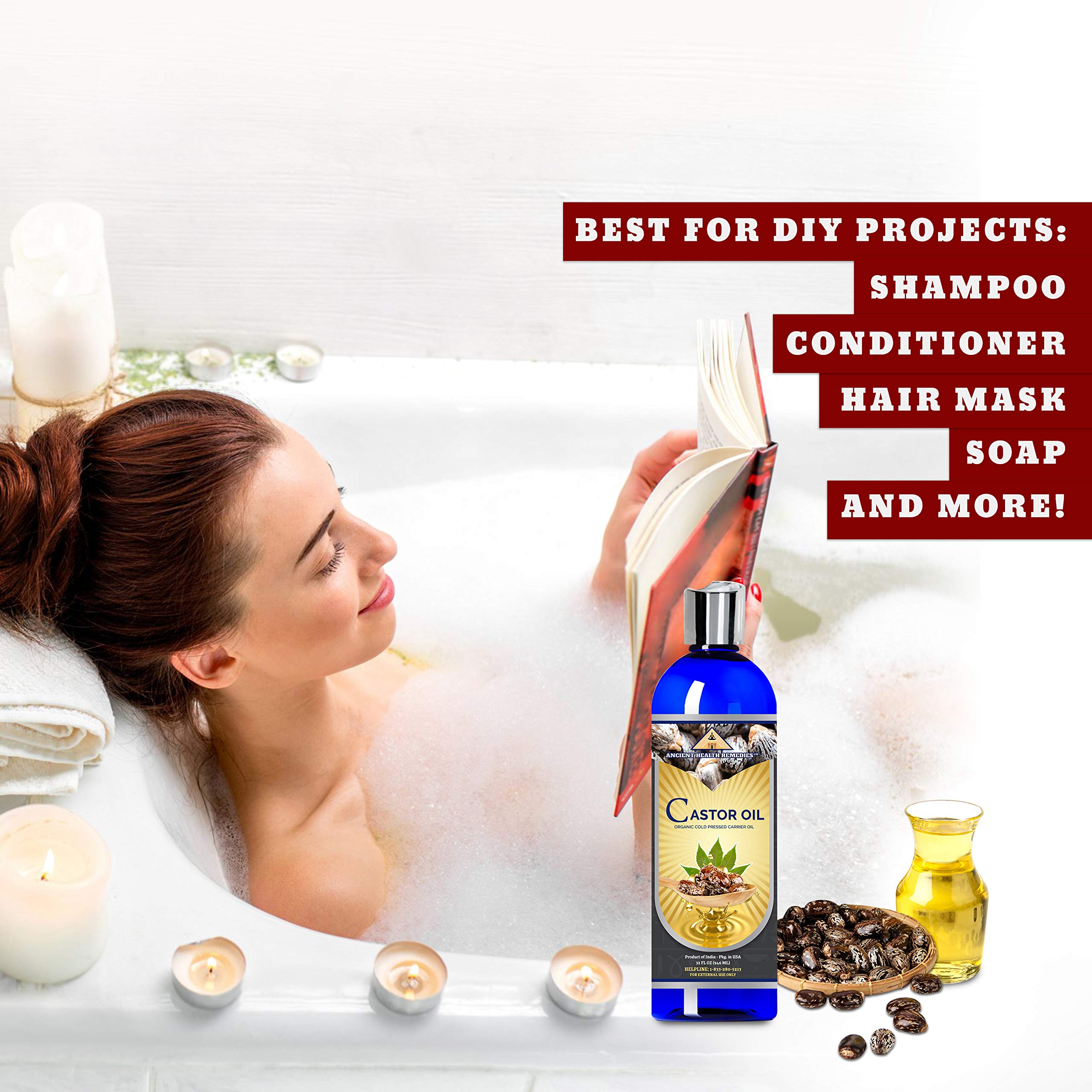 ANCIENT HEALTH REMEDIES castor oil blends into body butters
