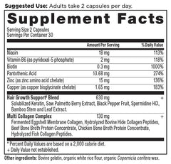 Ancient Nutrition saw palmetto and chaste tree berry blend for hair cycles