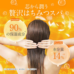 & Honey Deep Moist Treatment 2.0 ingredients display with honey and royal jelly