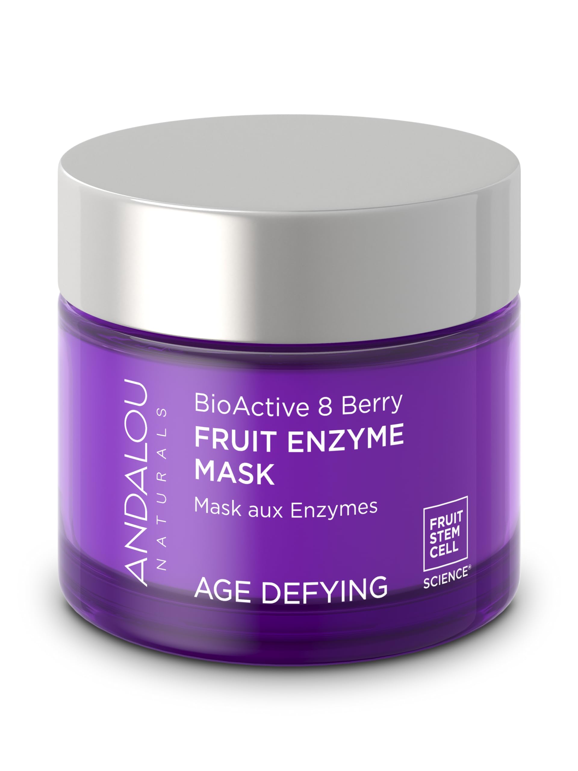 Andalou Naturals BioActive 8 Berry Mask tube hydrates dry skin