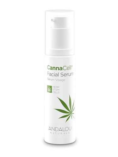 Andalou Naturals CannaCell Serum dropper for controlled, mess-free application.