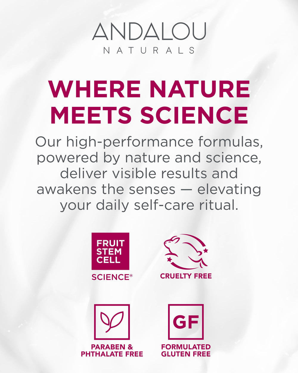 Andalou Naturals sensitive skin friendly formula for daily moisturization