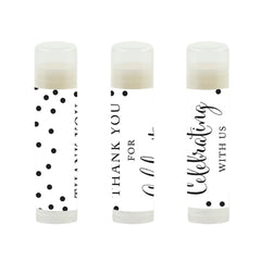 Close-up of Andaz Press lip balm with label and smooth texture for guests.