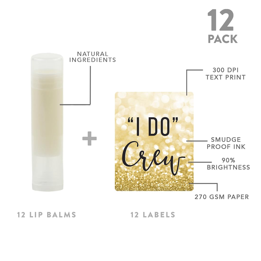 Andaz Press natural ingredients lip balm emphasizes skin-friendly oils and buttery textures.