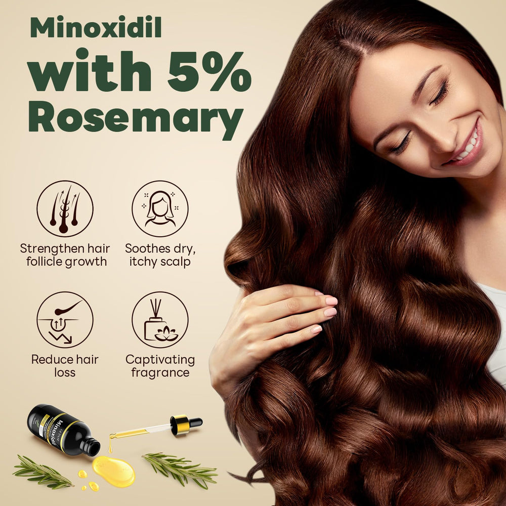 Andelusita minoxidil beard application focuses on hair growth support for facial hair.