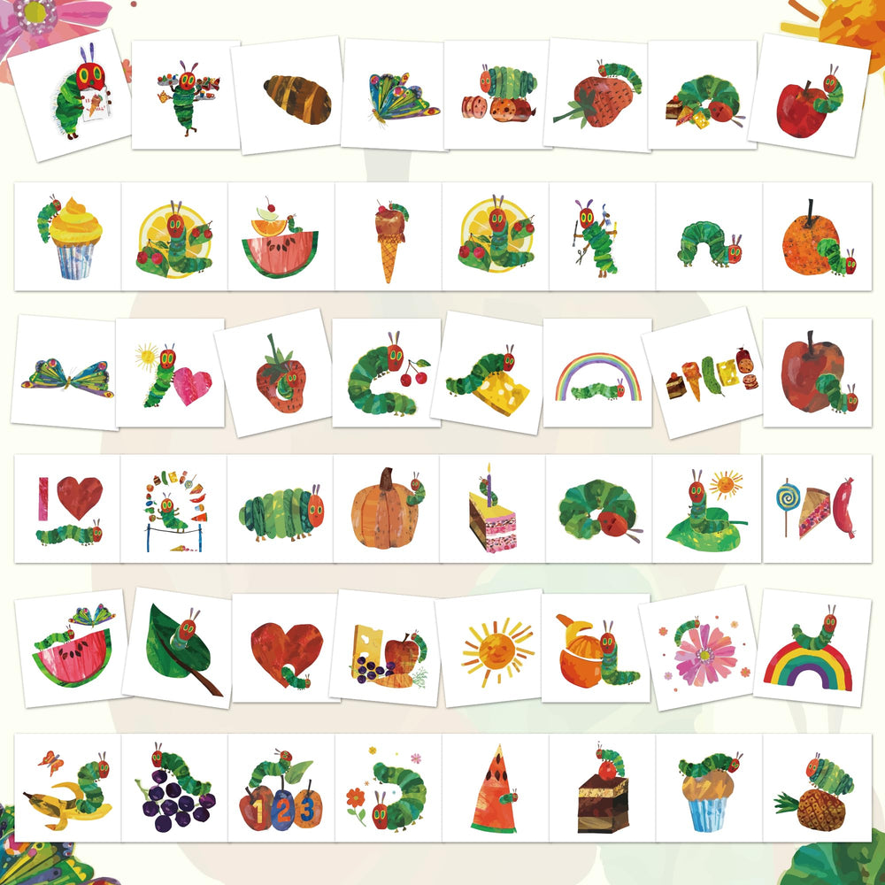 Andi Cppss Hungry Insects tattoo sheet with tearable patterns for sharing