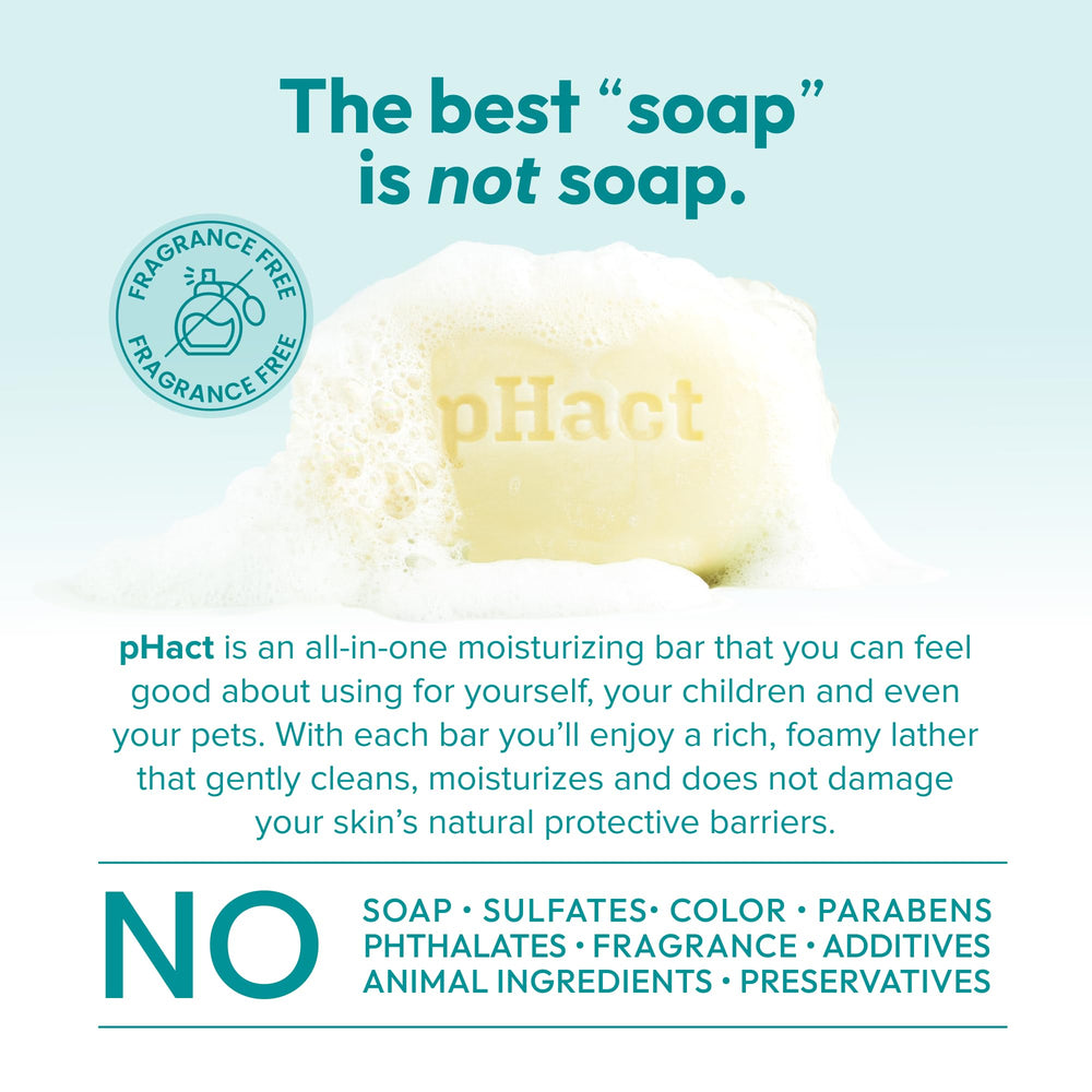 Andrew Lessman pHact cleansing bar body-use highlights versatile cleansing for hands and skin