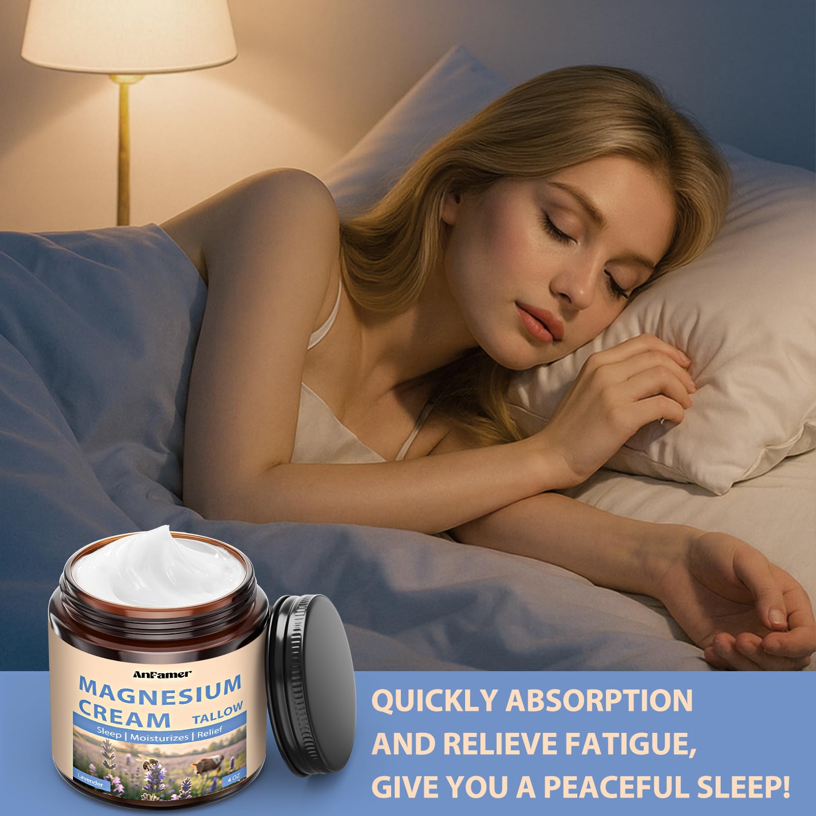 AnFamer arnica extract image suggests gentle support for minor discomfort during daily activity.
