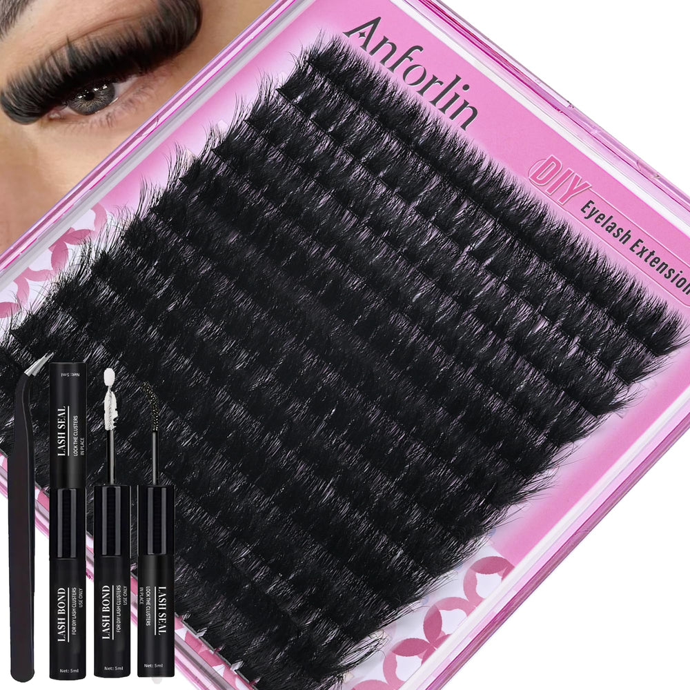 Anforlin front packaging showing kit components and compact case benefit instant use