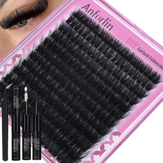 Anforlin front packaging showing kit components and compact case benefit instant use