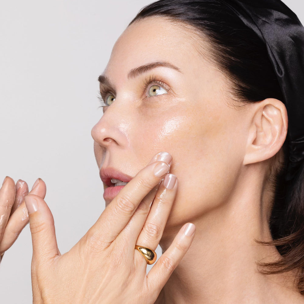 Angela Caglia Soufflé Moisturizer meadowfoam oil explains moisture retention