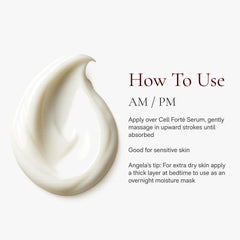 Angela Caglia Soufflé Moisturizer night use primer for smooth makeup