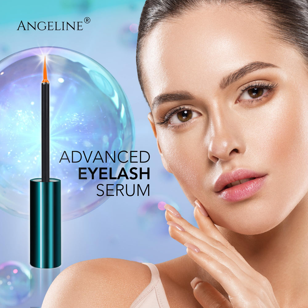 Angeline Premium Lash Serum applicator brush enables precise, mess-free application