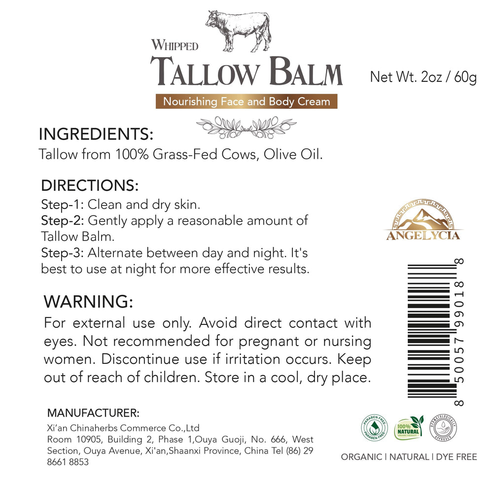 Angelycia Beef Tallow Lip Balm creates a protective layer for dry lips