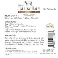 Angelycia Beef Tallow Lip Balm creates a protective layer for dry lips