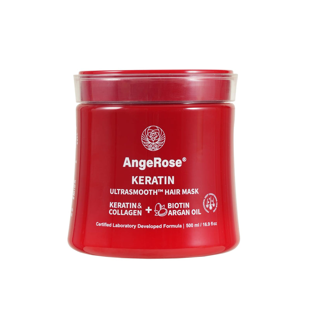 AngeRose Keratin Mask is suitable for all hair textures.