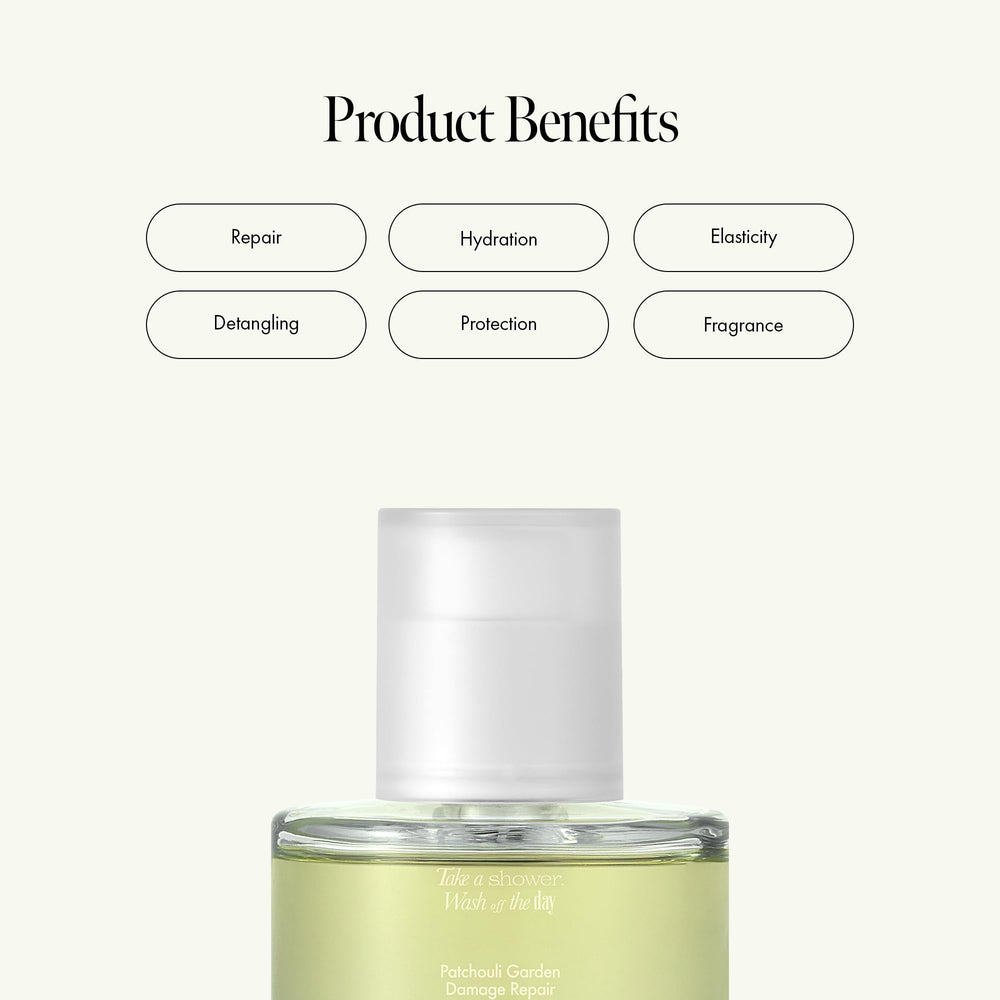 ANILLO green-herb citrus-scent bottle evokes refreshing scent before styling.