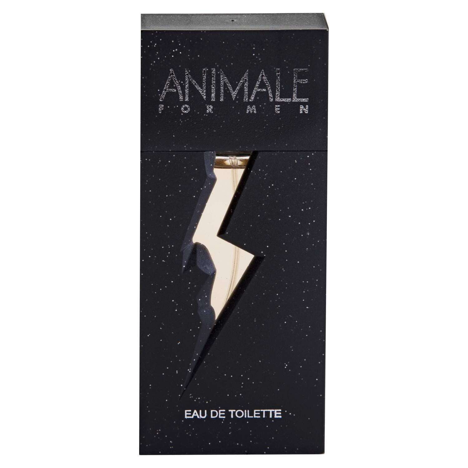 Animale packaging box with bottle conveys refined style for office or evenings.