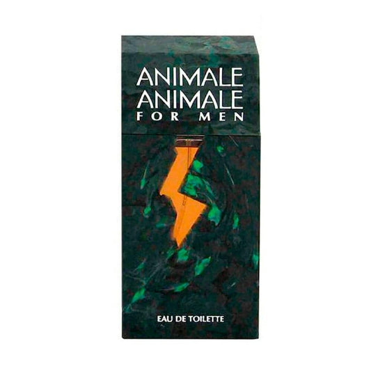 Animale Eau de Toilette bottle on dresser, versatile for events