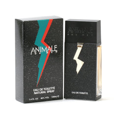 Animale Men EDT bottle with citrus and greens, ideal for daytime wear.