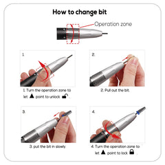 Ankenail S2 portable rechargeable design ideal for on-the-go manicures.