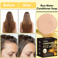 ANKOOOY natural rice extract nourishes scalp and hair