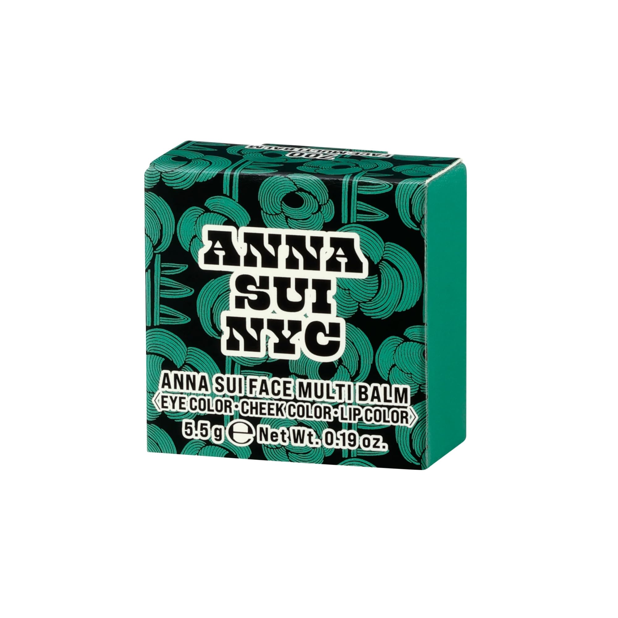Anna Sui Face Multi Balm Silk Gown close-up highlights champagne glow and smooth finish.