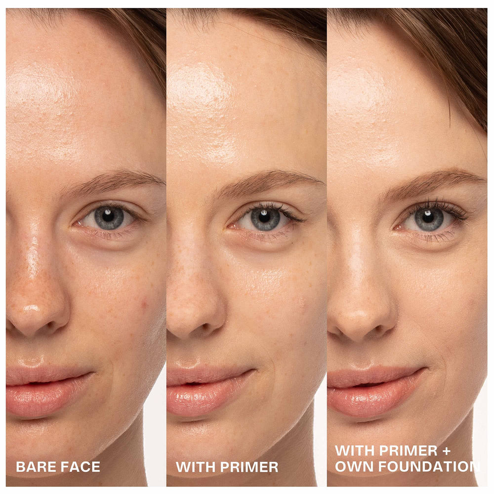 ANNA SUI Gel Foundation Primer bottle pump shows easy, precise application