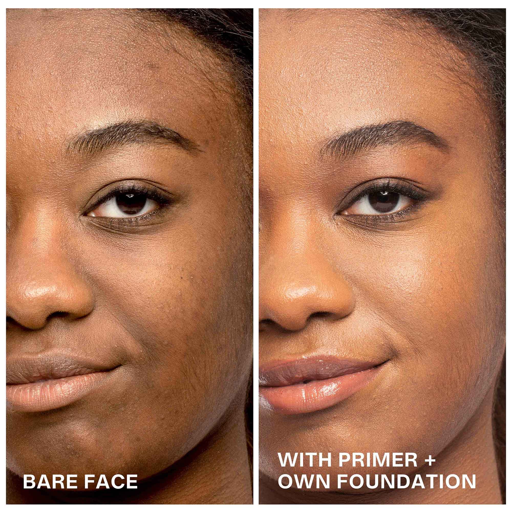ANNA SUI Gel Foundation Primer-inspired look showcases dewy finish possibilities