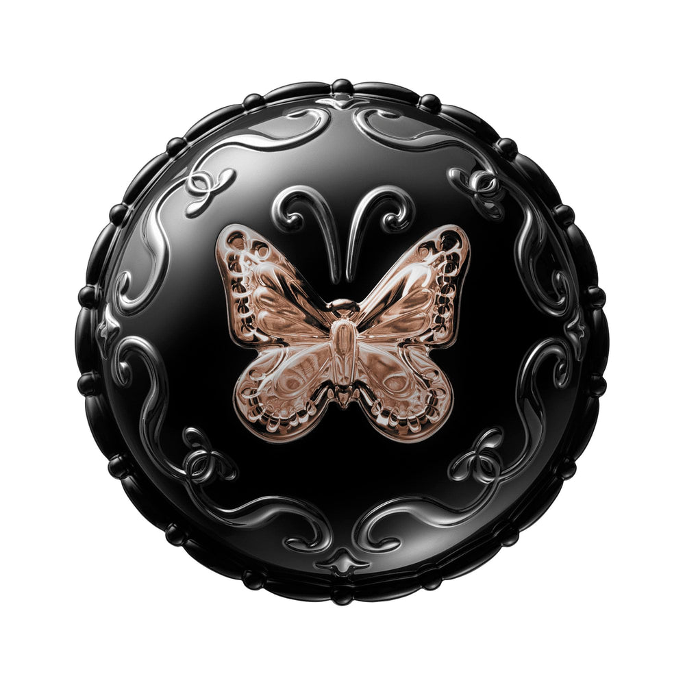 ANNA SUI Shiny Eye Color 701 swatch on skin reveals hydration and glow.