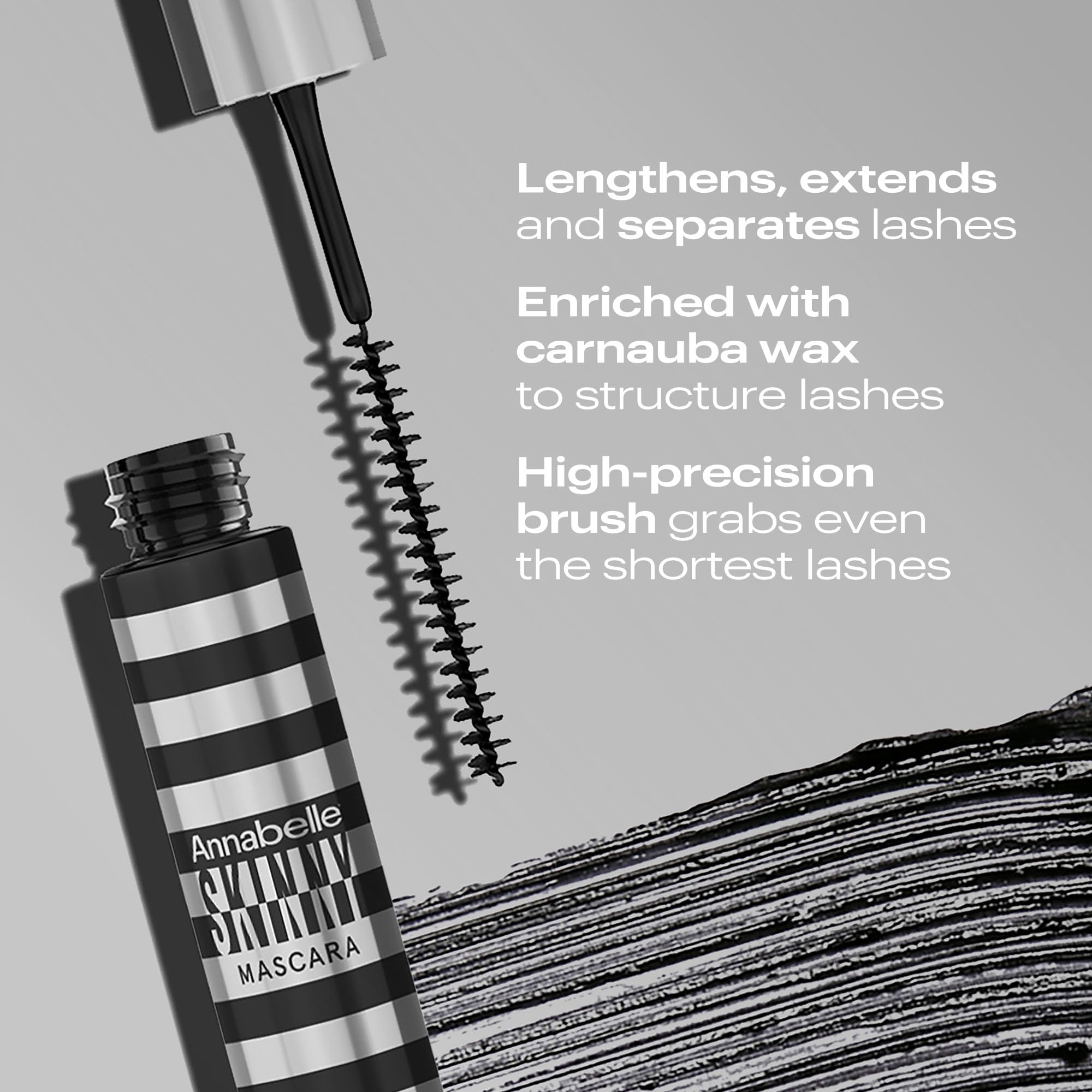 ANNABELLE Skinny Mascara cruelty-free logo confirms PETA certification.