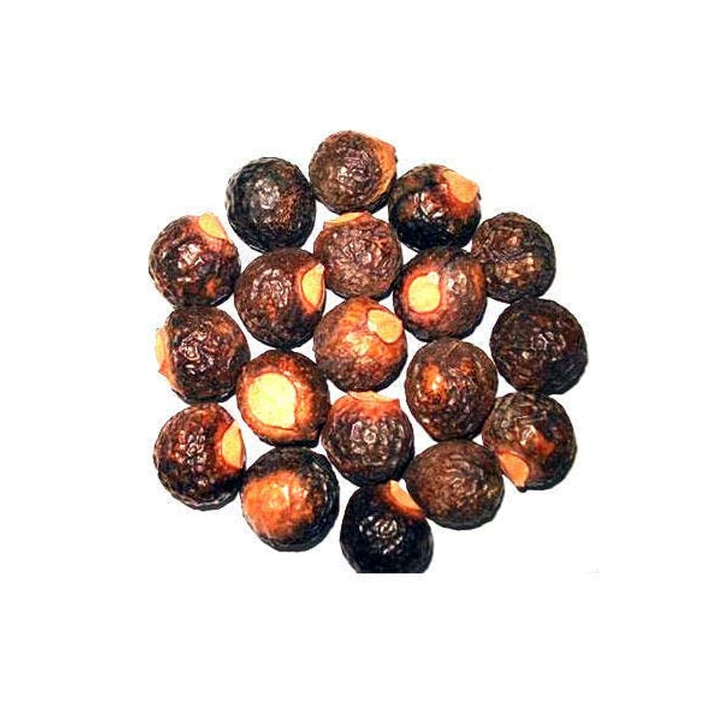 AnNafi Reetha dried berries close-up, long-lasting pantry staple for natural cleaning.