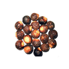 AnNafi Reetha dried berries close-up, long-lasting pantry staple for natural cleaning.