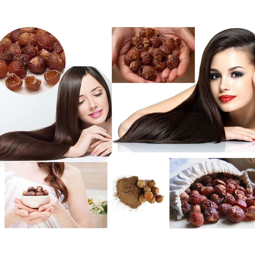 AnNafi Reetha shampoo bottle for gentle cleansing and natural shine.