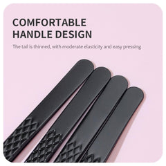 ANNAFRIS Lash Tweezers anti-slip grip ensures steady lash work.