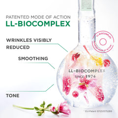 ANNEMARIE BORLIND hibiscus extract close-up showing antioxidant blend for skin comfort.