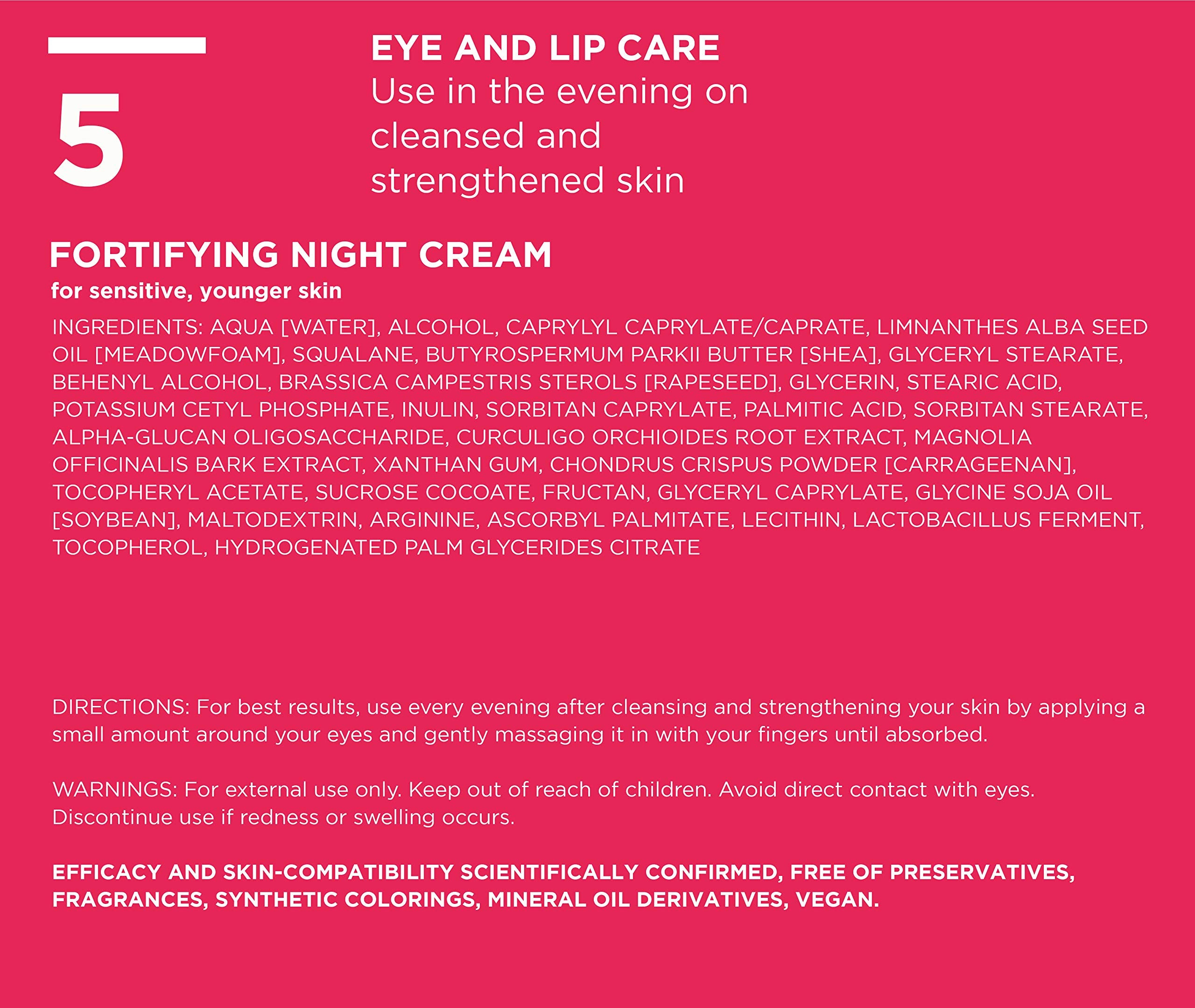 ANNEMARIE BÖRLIND ZZ SENSITIVE Eye Cream applied around the eyes for smooth, relaxed skin.