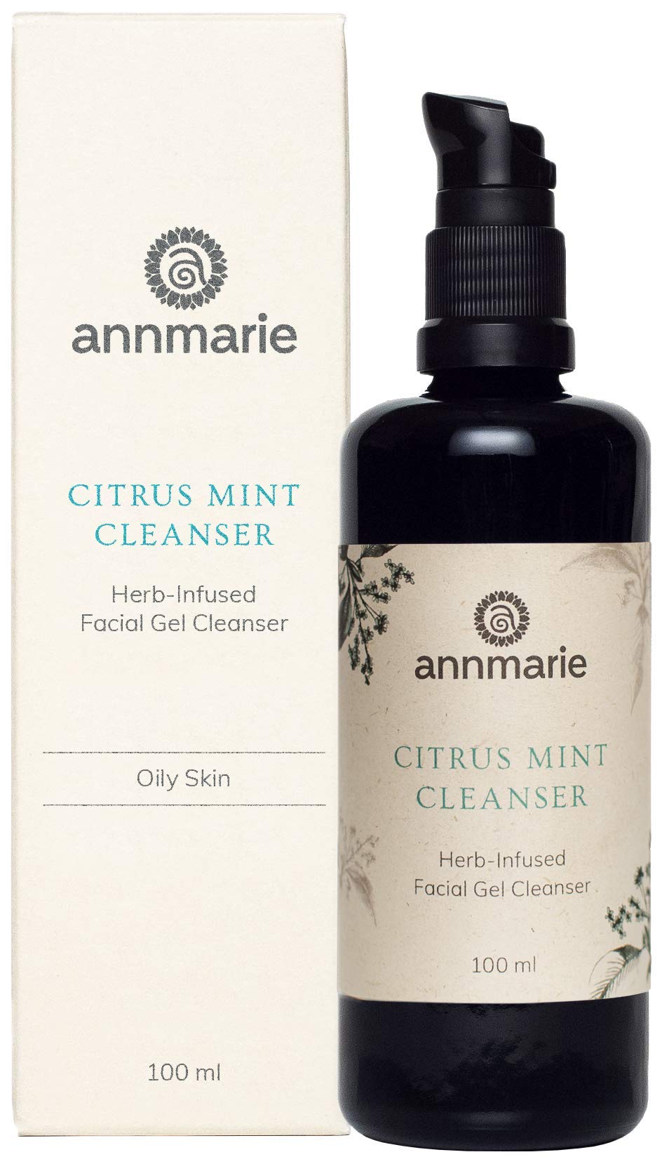 Annmarie Citrus Mint Cleanser bottle pour for refreshing cleanse and oil balance
