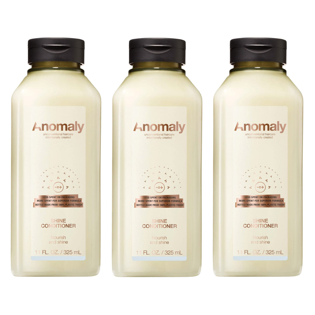 Anomaly Shine Deep Conditioner with jojoba oil for dry hair and detangling